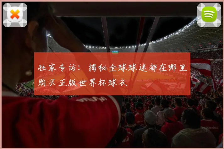 独家专访：揭秘全球球迷都在哪里购买正版世界杯球衣